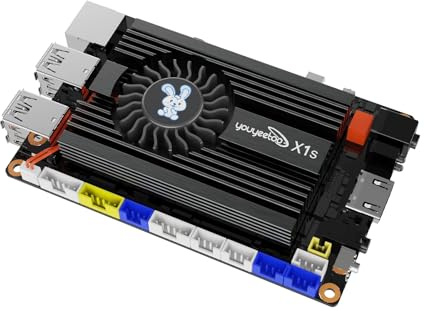 WayPonDEV youyeetoo X1 X86 - Un mini PC Windows 10/11/Linux a 64 bit con Intel Celeron N5105, supporta WiFi BT, NVMe o SATA SSD (prevendita) (X1s-4G64E)
