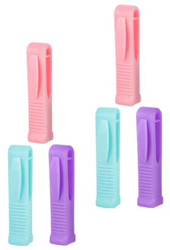 VOSAREA Apri-fiale per Infermieri in Plastica 6 Pezzi Scanalatura Antiscivolo, Mini Apribottiglie Portatile Ergonomico, Accessorio Professionale per Uso Ospedaliero e Sanitario