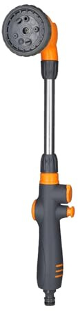 Colcolo Varilla de riego para de jardín, Resistente, para Lavado de Autos, Boquilla Larga para jardinería, riego de Plantas, Limpieza de césped al