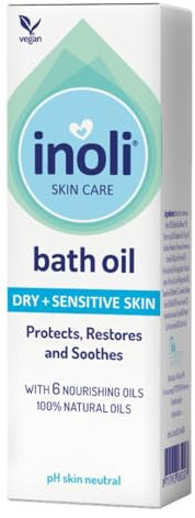 Inoli Skincare – Inoli Badeöl für Trockene und Empfindliche Haut 100ml – Babybedarf