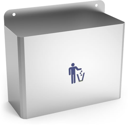 Lioninox Poubelle INOX 10 litres