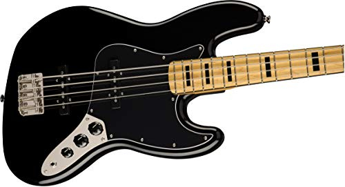 Squier by Fender Classic Vibe '70s Jazz Bass, Black
