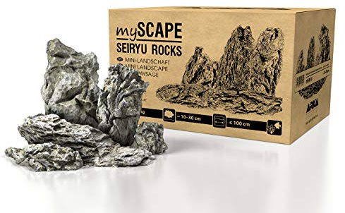 ARKA Aquatics Seiryu Stenar till Akvarier, Grå, 10 kg