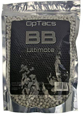 OpTacs Softair - Kugeln Ultimate Bio BBS 0,25 g 4000 STK. / Airsoft Munition