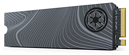 Seagate Beskar Ingot Drive Special Edition FireCuda PCIe Gen4 NVMe SSD 1TB Internal Solid State Drive - M.2 with heatsink, up to 7300MB/s, 1.8M MTBF and 1275TB TBW, Rescue Services (ZP1000GM3A033)