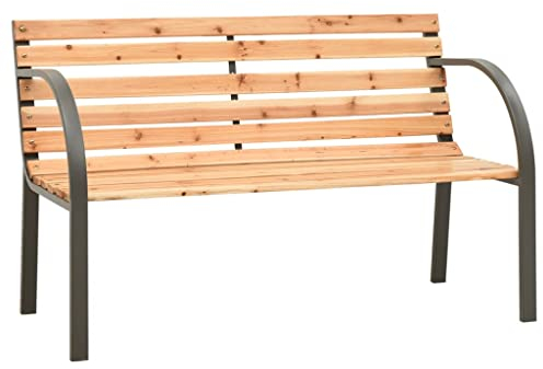 vidaXL Chinesisches Tannenholz Kinder Gartenbank Sitzbank Parkbank Holzbank Massivholzbank Bank Gartenmöbel Terrassenbank Balkonbank 81cm