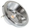 LEDKIA LIGHTING - Ampoule LED G53 7W | 400lm AR111 | 4000K Neutre | Aluminium Durable | Éclairage Constant 220-240V | Angle 24° pour Espaces Commerciaux, Blanc Neutre, Aluminium