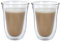 La Cafetière Glass 270ml Double Walled Latte Jack Glasses, Set of 2