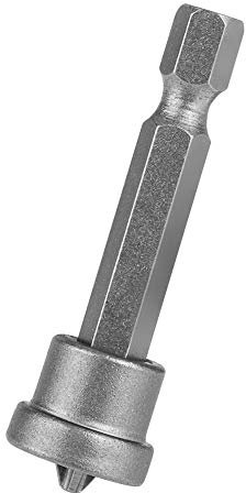 Drywall Screwdriver Bits PH2 Plasterboard 10pcs 50mm PH2 Hex Shank Magnetic Screwdriver Bits Set for Drywall Plasterboard Locating Design Long Cross for 10pcs.-for Punta ph2 Drywall bit Holder d