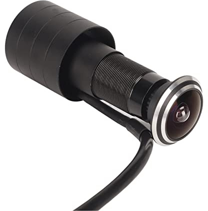 Telecamera Spioncino per Porta, HD 1920P Mini Telecamera IP per Foro per Porta con Collegamento di Allarme Remoto, Telecamera per Foro per Porta da 4 MP per la Sicurezza Domestica