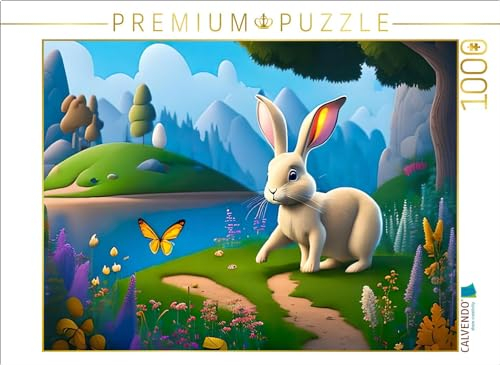 CALVENDO Puzzle Der Osterhase | 1000 Teile Lege-Größe 64 x 48 cm Foto-Puzzle für glückliche Stunden