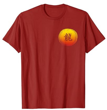 Décorations du Nouvel An chinois 2024 Année du dragon garçon fille T-Shirt