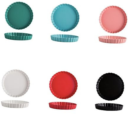 Alipis Plato Alto De Cerámica Elegante Italiano Redondo De 10 Pulgadas Para Fideos Sushi Pasta Filetes Y Pizza