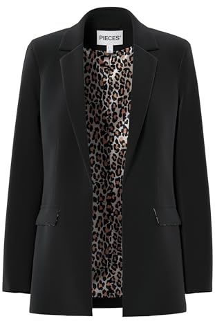Blazer PCBOZZY - LÉOPARD Black, XXL, Black, XXL