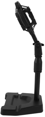 Höhenverstellbarer Tischmikrofon Halter mit Vibrations Stoßdämpfer für Podcast Streaming Aufnahmen und Interviewsrobust Einfach zu Montieren