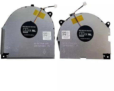 Ventilateur de refroidissement for processeur et carte graphique for ordinateur portable Y540 Y540-15IRH 81SX GTX1660Ti DFS5M325063B11 DFS200105BD0T 5 V