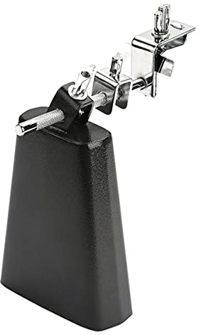 Toddmomy Professionelles Kuhglocken Schlagzeugset aus Metall mit Glatter Oberfläche Robustes Percussion Zubehör für Schlagzeug Drumset