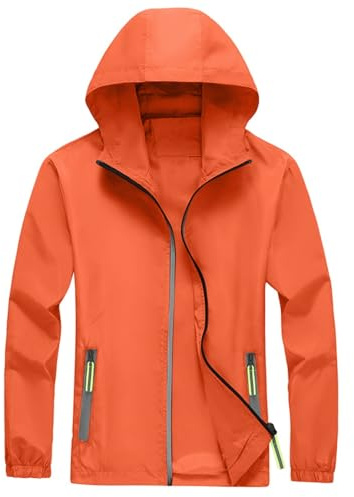 TOFOTL Eventi Giacca Ciclismo Invernale Bambino per Giubbotto Impermeabile Bici Uomo della Tascabile Vento Pantaloni Soft Sportivo Impermeabile Poncho Giubbotto Autunnale Uomo 16Rosso Scuro 7XL