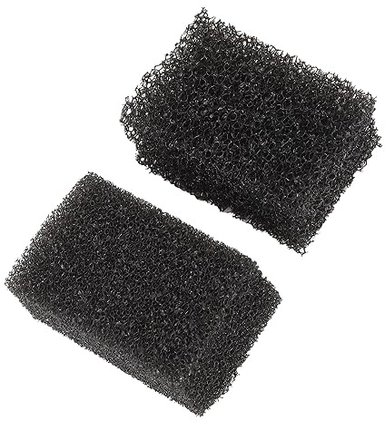 Gonetre 2PCS Stipple Sponges Professional Scar Stubble Beard Freckle Special Effects Makeup Sponges for Theater Cosplay Halloween Film TV Makeup Black