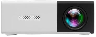 Portable Mini Wireless Projector, Mini 4K 1080P Support Art Projector LED Drawing Projectors Light Box for Tracing Draw Tracing Board Sketching Painting for Home Movie Outdoor (Black+White)