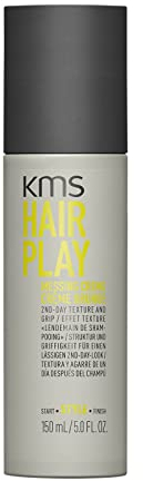KMS HAIRPLAY Messing Creme für 2nd-Day-Look und Griffigkeit, 125 ml