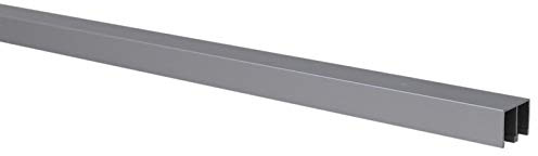 Teilemagnet Doppelführungsschiene Glasschiebetür Aluminium Möbeltür 2,93 m