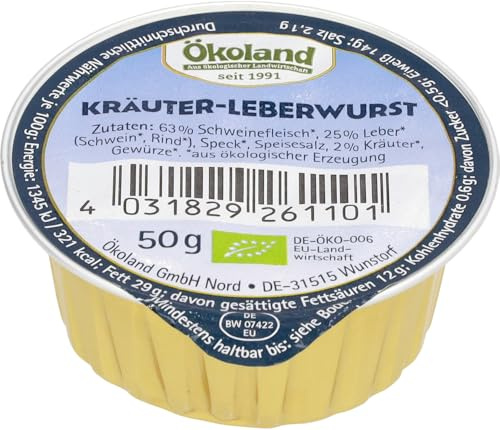 Kräuter-Leberwurst 6 x 50 g