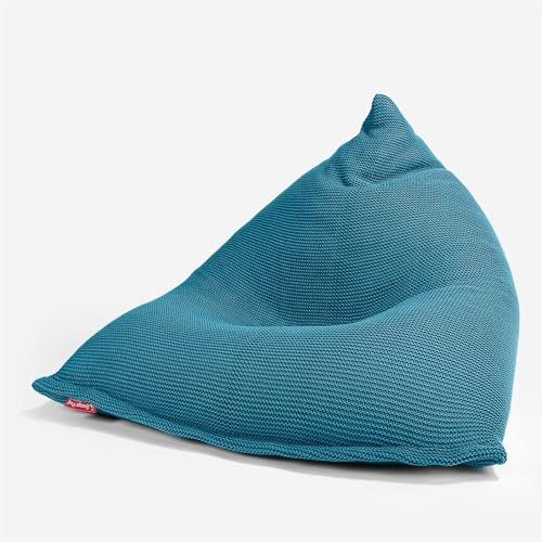 Lounge Pug - Gros Pouf Poire - Ellos Tricoté Mer égée