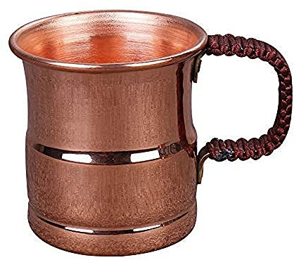 Taza De Té De Cobre Puro Retro, Taza De Té De Cobre Grueso, Accesorios De Vajilla De Cobre, Taza De Café, Taza De Té De Cobre Puro Con Asa