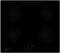 NEFF N30 T36CA50X1U Induction hob, 60cm, Plug & Play with PowerBoost, Built in, Black