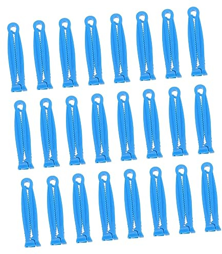Yardwe Pinces Ombilicales Jetables pour Porcs 100 Pièces Matériel Agricole pour Élevage Polypropylène Sûr et Léger Protection du Cordon Ombilical en Élevage Porcin