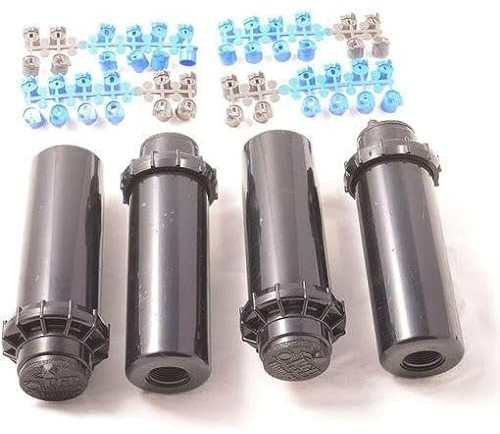 4 x Bewässerungssprinkler Hunter PGP 04 Ultra/Sprinkler, 10 cm, 50° bis 360°, 3/4