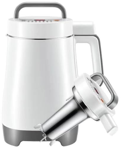 CRBUDY Máquina de Leche de Soja Función de visualización de Soja de Reserva de Filtro rompemuros de Alta Velocidad de 1,2 L (como se Muestra para Todos)