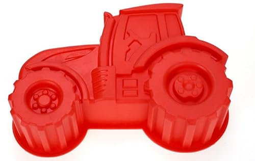 GXHUANG 10 Silikon-Traktor-Kuchenform, Backblech, Backblech