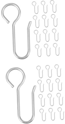 Cabilock 120piezas Ganchos para Cortinas De Techo Soporte para Cortinas De Ventana De Drapería Instalación y