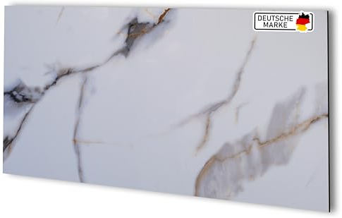 AS Country Stone Wandpaneele in Marmoroptik | 60x120 cm | PVC Wandverkleidung aus Kunststoffplatten für Küche, Bad & mehr | Küchenrückwand Platte Wandpaneel | Pure