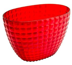 Avilia Secchiello Rinfrescatore Elegante per 2 Bottiglie di Bollicine o Vino Bianco - Design Ovale con Bordo Senza Smerlatura per Festeggiamenti Indimenticabili e Cene Raffinate