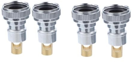 JECOMPRIS 2pcs Water Joint Hose Adapter Garden Hose Adapter Quick Release Fit for Washing Machine Dishwasher Sink