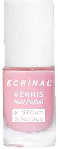 Ecrinal Vernis Silicium + Tea Tree 5 ml - Rose Perle
