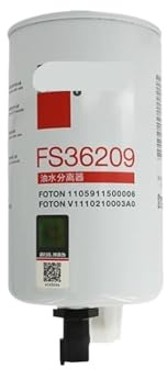 Elemento filtrante diésel del elemento filtrante de combustible del separador de agua y aceite ISF2.8 FS36209/1105911500006