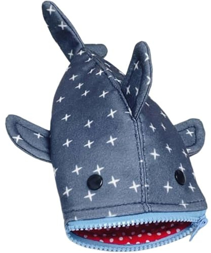 YGCHEN Trousse Requin Mignonne, Pochette à Crayons en Forme de Requin, Idéale pour Écolier, Rentrée Scolaire et Cadeau, Trousse de Papeterie Amusante pour Filles et Garçons
