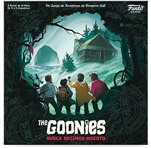 Funko Games – The Goonies EL Juego – Juego de Mesa de Aventuras Cooperativo – para Niños a Partir de 12 Años – Juego de Enigmas – Encuentra el Tesoro – 50 Min – 2 a 5 Jugadores – en Español