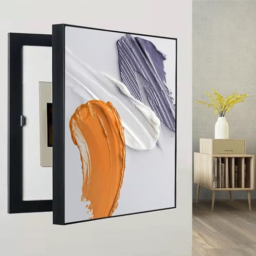 Decorative Painting for Electric Meter Box, Creative Hanging Picture to Hide Distribution Cover, Wall Mounted Art for Breaker Panel
