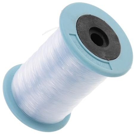 FIXOSHEE Nylon Angelschnur Transparent Stark Reißfest Unsichtbar Zum Aufhängen Decken Dekoration DIY Basteln