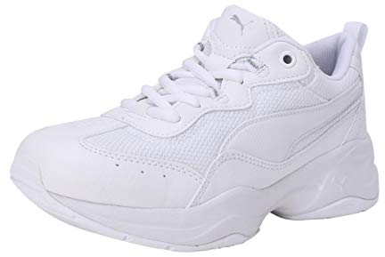 PUMA Damen Cilia Cilia, Puma White-Gray Violet-Puma Silver, 41 EU