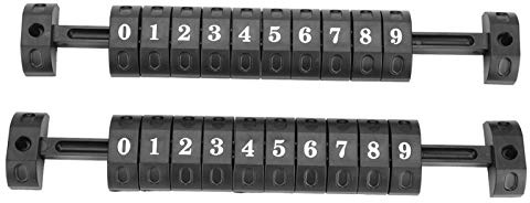 Alomejor 2pcs Scoring Tischfußball Wettbewerb Kicker Tischfußball Indoor Competitive Mini Tabletop Fun Play