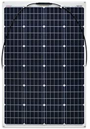 Enjoy Solar ETFE Marine 120W 12V Panel Solar Semiflexible Módulo Fotovoltaico con Tecnología PERC, Ideal para Autocaravana, Yate y Barco