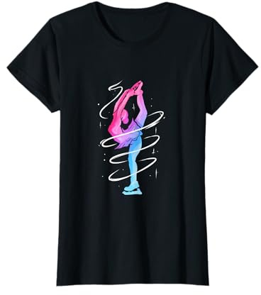 Eiskunstläuferin Geschenk für den Eiskunstlauf Eisläuferin T-Shirt