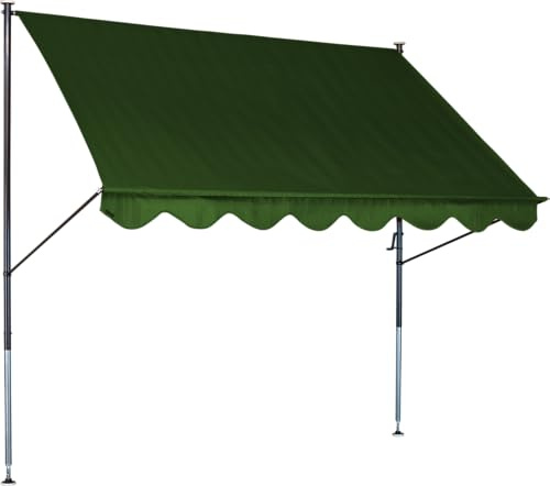 Angerer Auvent Standard Vert uni 200 cm