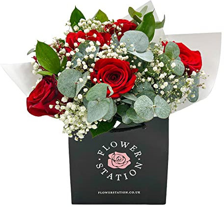 Ramo de rosas clásico | Rosas de tallo largo